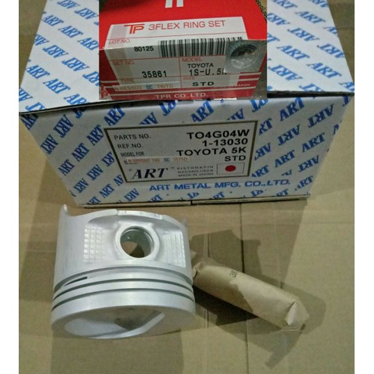 Ring Piston & piston assy kijang super Kijang 5k art jpn