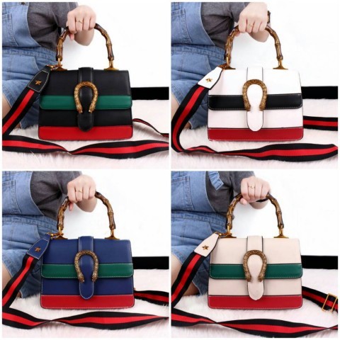 GUCCI Dionysus Bamboo Top Handle Bag 6135/6339 VR TAS IMPORT PREMIUM FASHION WANITA MURAH TERLARIS