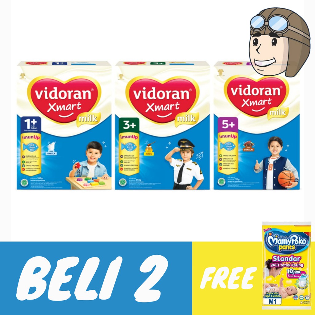 

Vidoran Xmart 1+ dan 3+
