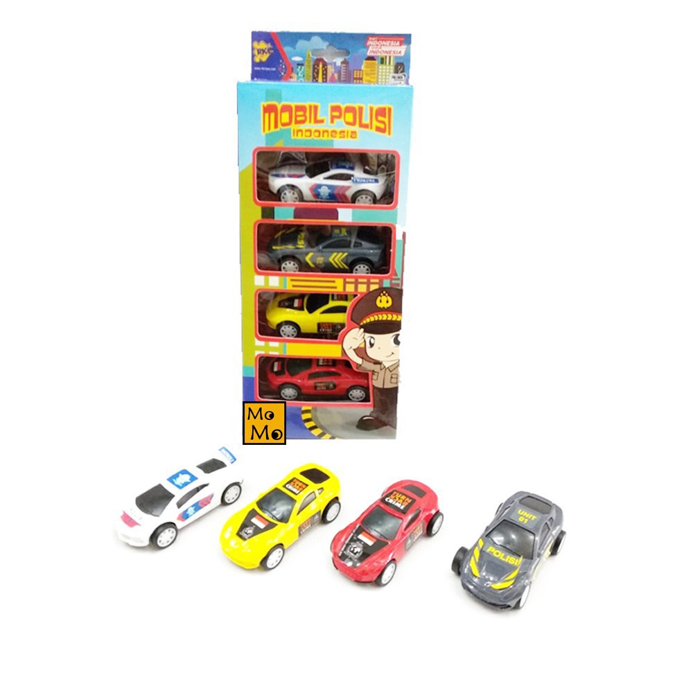 [ MAINAN ANAK ] Mobil Polisi Indonesia Car Series Diecast