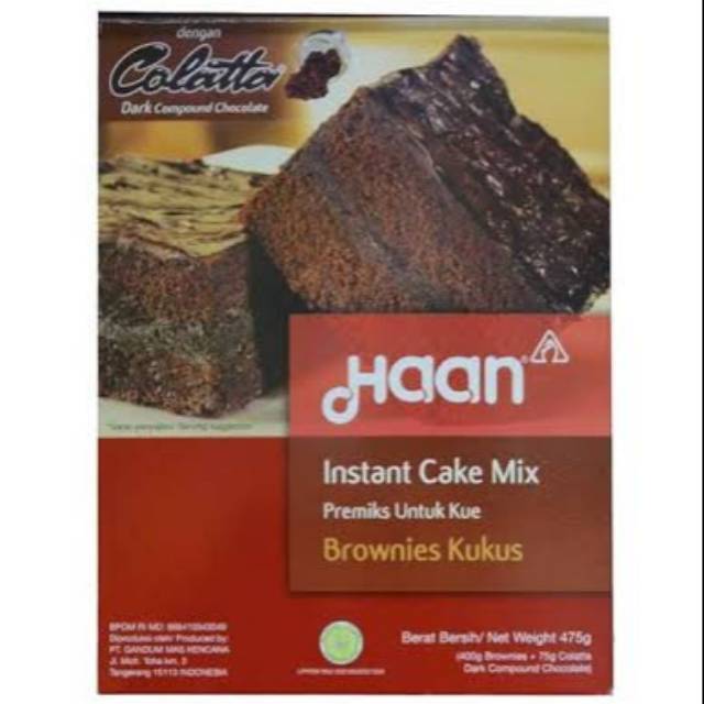 

Haan Brownies Kukus Cake Mix 475 GR