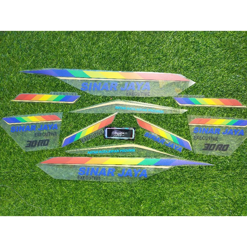 Striping transparan Vario LED old 125/150 livery bus SINAR JAYA