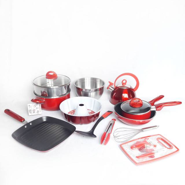 Supra Cookware 17pcs