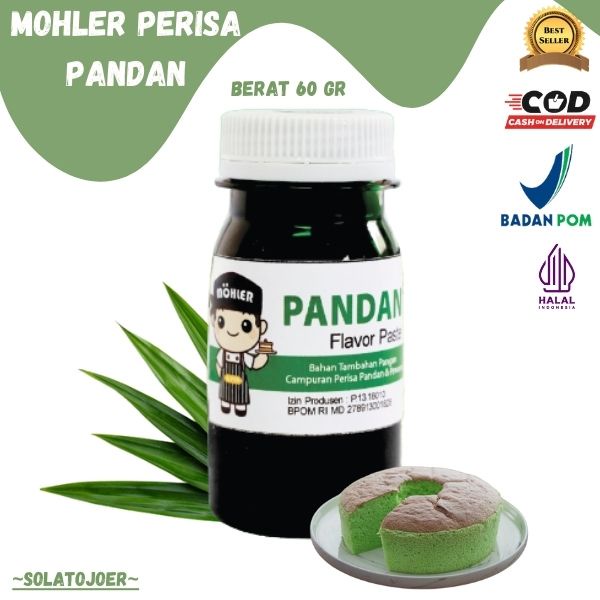 

✔️TOP BRANDS MOHLER PANDAN PERISA PASTA MAKANAN MINUMAN - Pasta perisa pewarna PANDAN HIJAU - MONHLER Perasa Pewarna Makanan Minuman Ice Cake Biscuit - Mohler Perisa Pandan Wangi - Möhler Flavor Paste Pandan - Pasta Perisa & Pewarna Pandan 60Gr & 100Gr