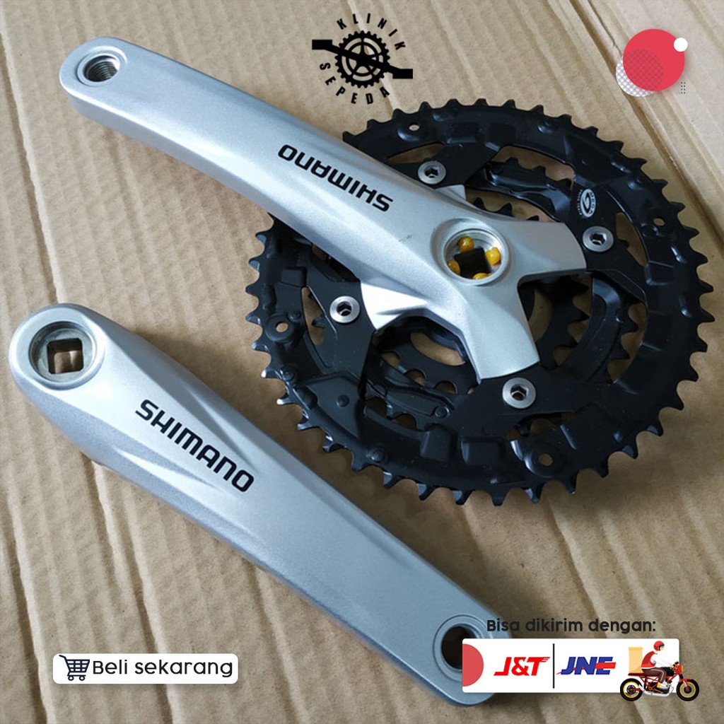 CRANK SHIMANO M391 CORTALES BB KOTAK Komponen Sepeda Perlengkapan Sepeda - New