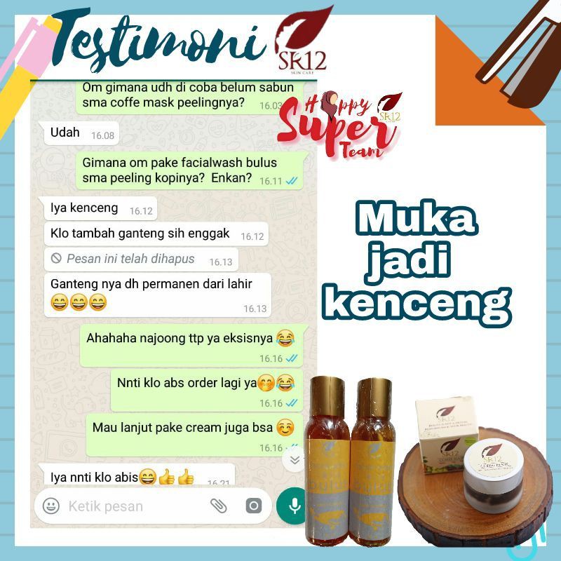 Masker Wajah Pell Off SR12 - Masker Komedo Ampuh BPOM / Coffee Mask Penghilang Bekas Jerawat / Mengangkat Sel Kulit Mati Pada Wajah