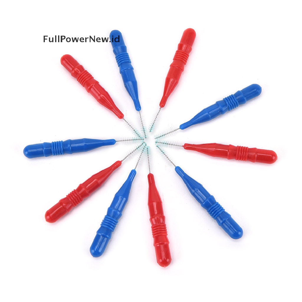 [Full] 50X Clean Tooth Floss Head Hygiene Dental Plastic Interdental Brush Toothpick .