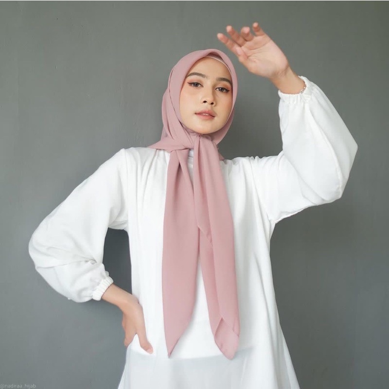 BELLA SQUARE HIJAB SEGIEMPAT &quot;PART 1&quot; ( Bahan Polycatton Premium )