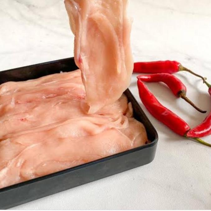 

windytriastuti13 Chicken Fillet Slice Ayam Tipis Potong Steak Stik Bandung Murah 500 gr TERLARIS TERPERCAYA ORIGINAL