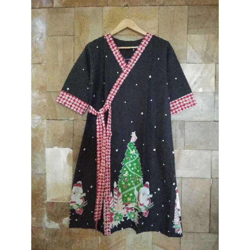 Dress Natal Santa | Dress Santa Tali Samping