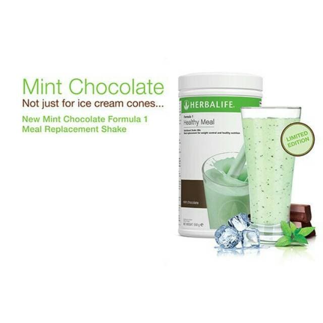 

Detox- Susu Shake Herbalife# Coklat Mint / Chocolate Mint -Detox.