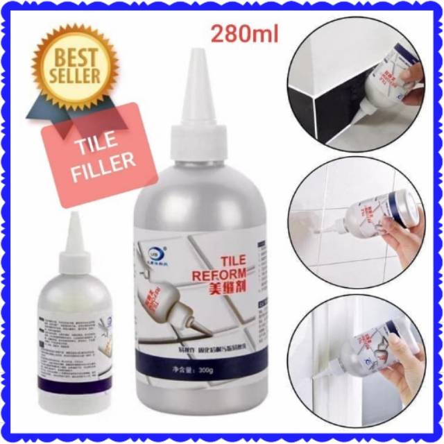 Tile Reform Pengisi Celah Garis Keramik Nat Keramik-Tile Granit Filler Nat IMPORT