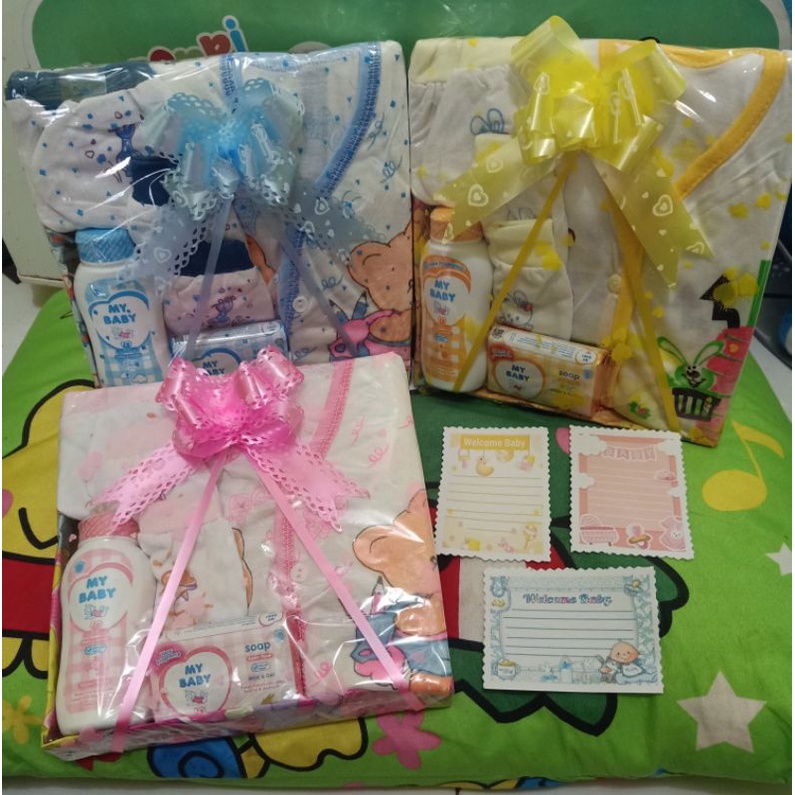 Parsel bayi baru lahir/baju bayi laki dan perempuan/baju kado bayi baru lahir md3