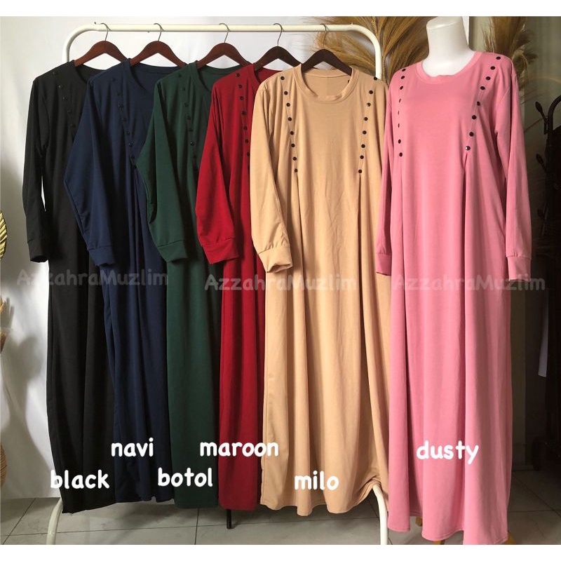 Belini Maxy - Gamis Babyterry Import LD106 / Gamis Kaos Import / 227-5665