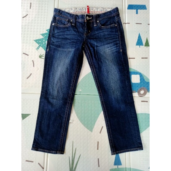celana pendek 3/4 denim UNIQLO second original