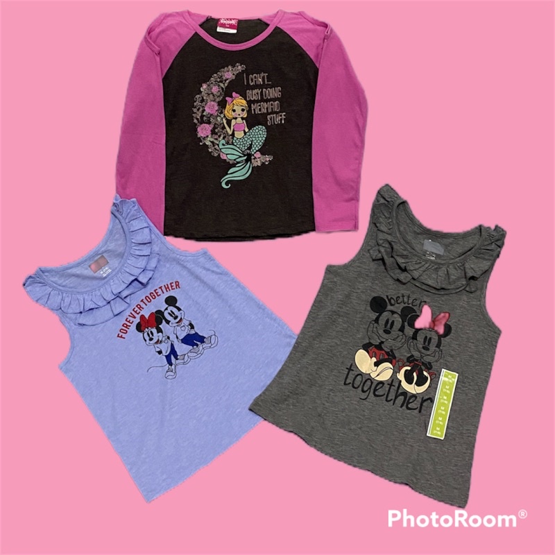 Kaos Atasan Anak Perempuan 7-8 Tahun Graziella