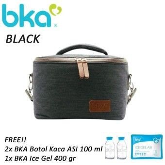 BKA Cooler Bag ZELLA Series / Tas ASI set FREE 2 Botol Asi + 1 Ice Gel Besar / Kantong Asi - PROMO !! NEW !!