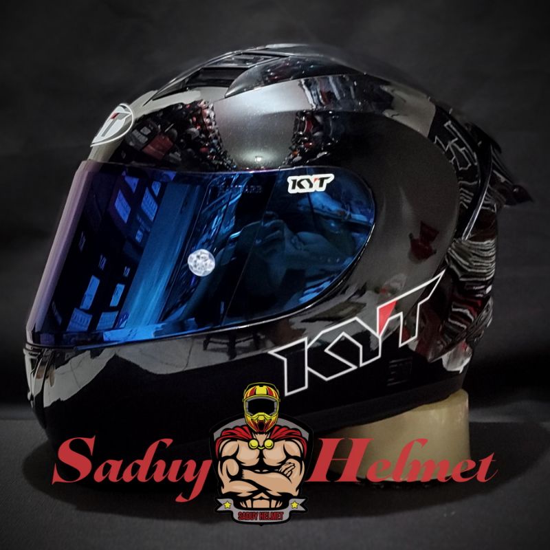 PAKET GANTENG HELM KYT R10 SOLID MOTIF-1