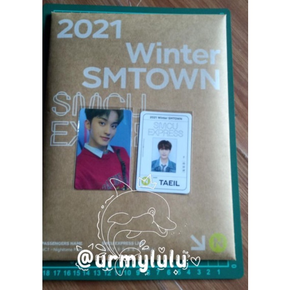 photocard pc mark smcu nighttime ver / night pass ver / passcard taeil nighttime / album only smcu n