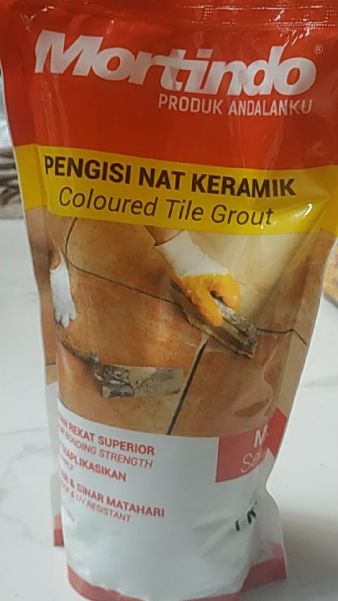 Semen Nat Mortindo / Nat Keramik / Semen Warna / Tile Grout