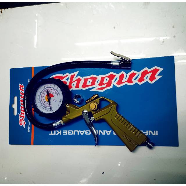 Murah  Air Inflator / Inflator And Gauge Kit Shogun