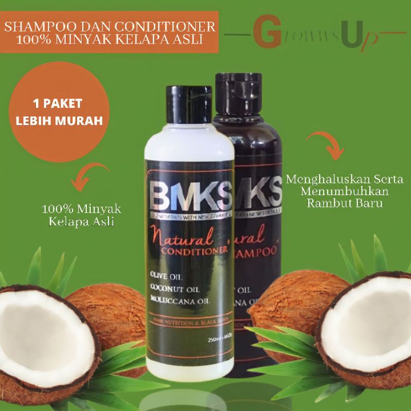 BMKS PAKET 2IN1 SHAMPO N CONDITIONER BPOM - PAKET 2IN1 BMKS