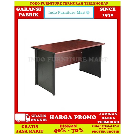 Free Ongkir Meja Kantor Kerja Staff Minimalis Utama Expo Mp 120