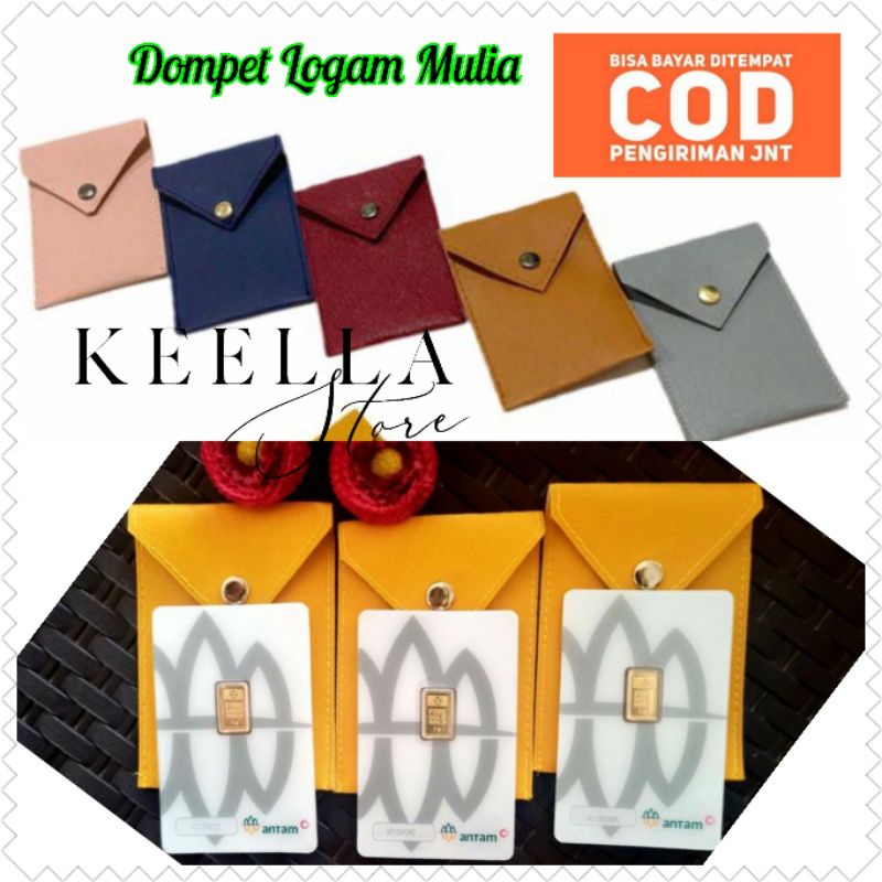 Dompet emas Logam mulia antam hartadinata minigold tempat