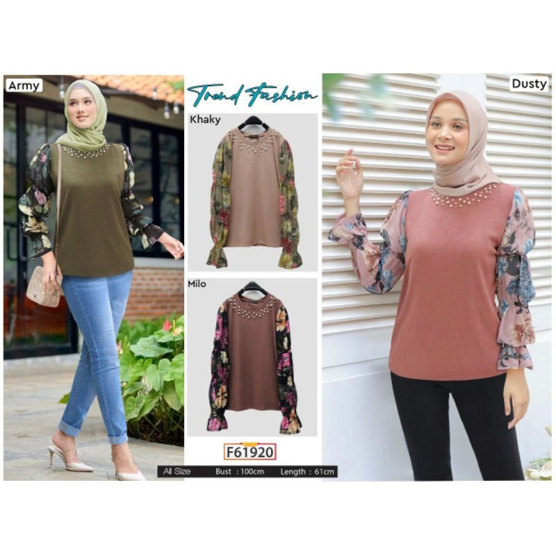 atasan tangan balon mutiara original by floating extu