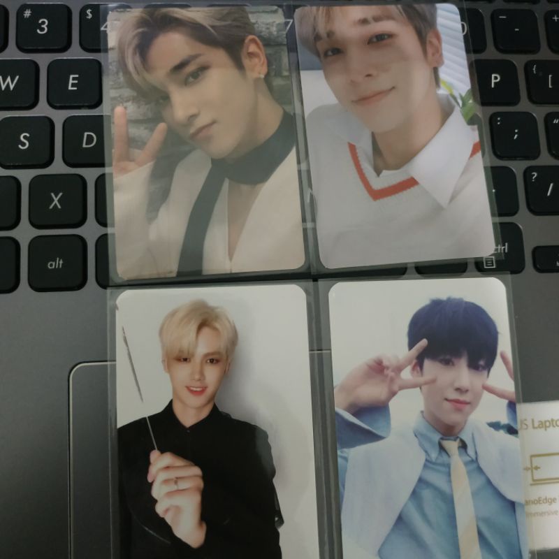 BOOKMARK MINHEE SEUNGYOUN STANDEE WOOSEOK JUNHO ALBUM ONLY X1 BISANG VER QUANTUM LEAP VER