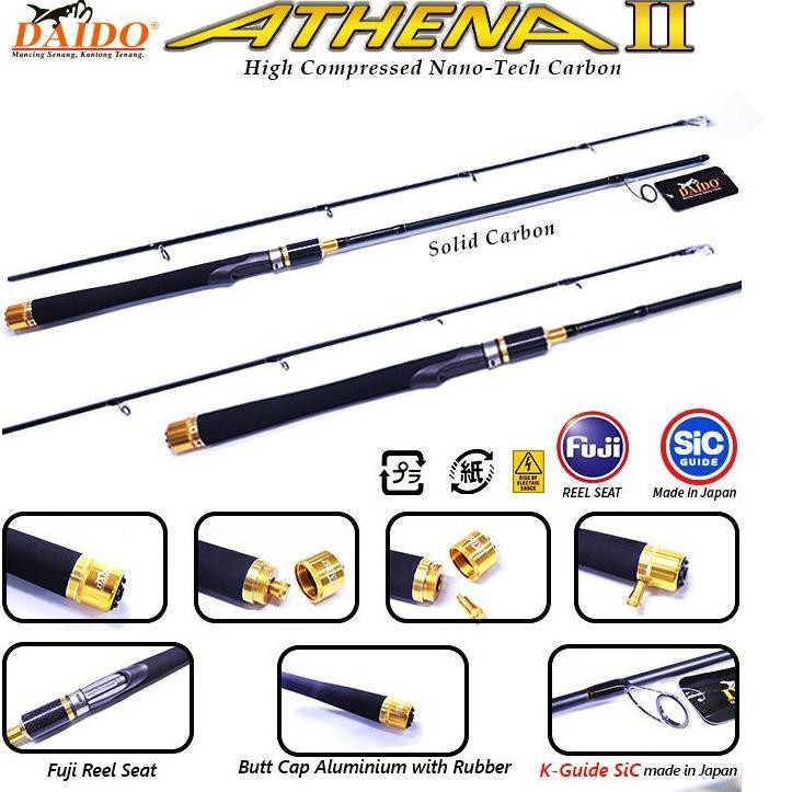 Sangat Nyaman.. {BARANG LANGKA} JORAN {CARBON} DAIDO ATHENA II KUALITAS JEPANG ASLI KUAT {TERLARIS}