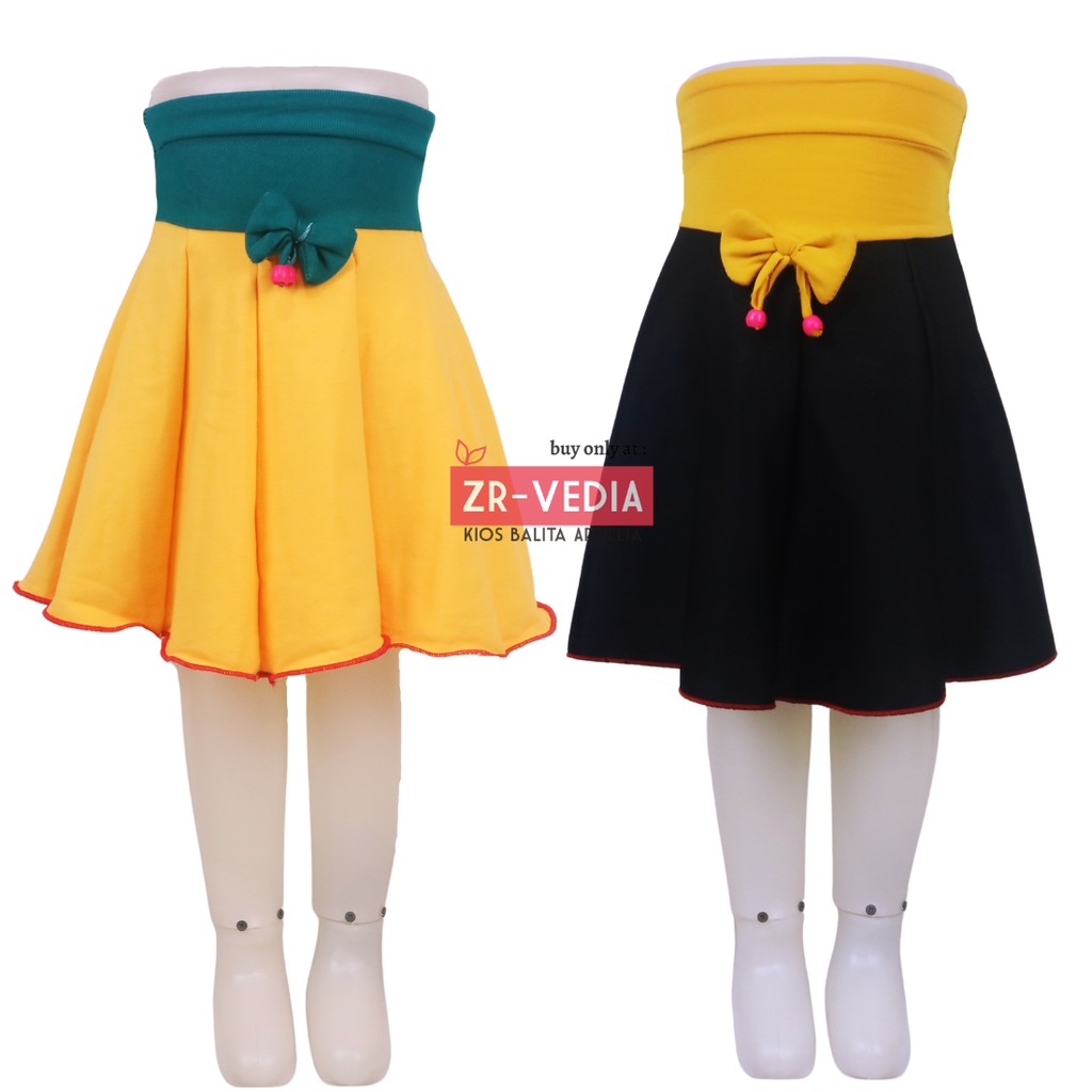 [POLOS] Rok Pita Bianca uk 8-10 Tahun / Skirt Polos Import Motif Anak Perempuan Cewek Skirt Pendek