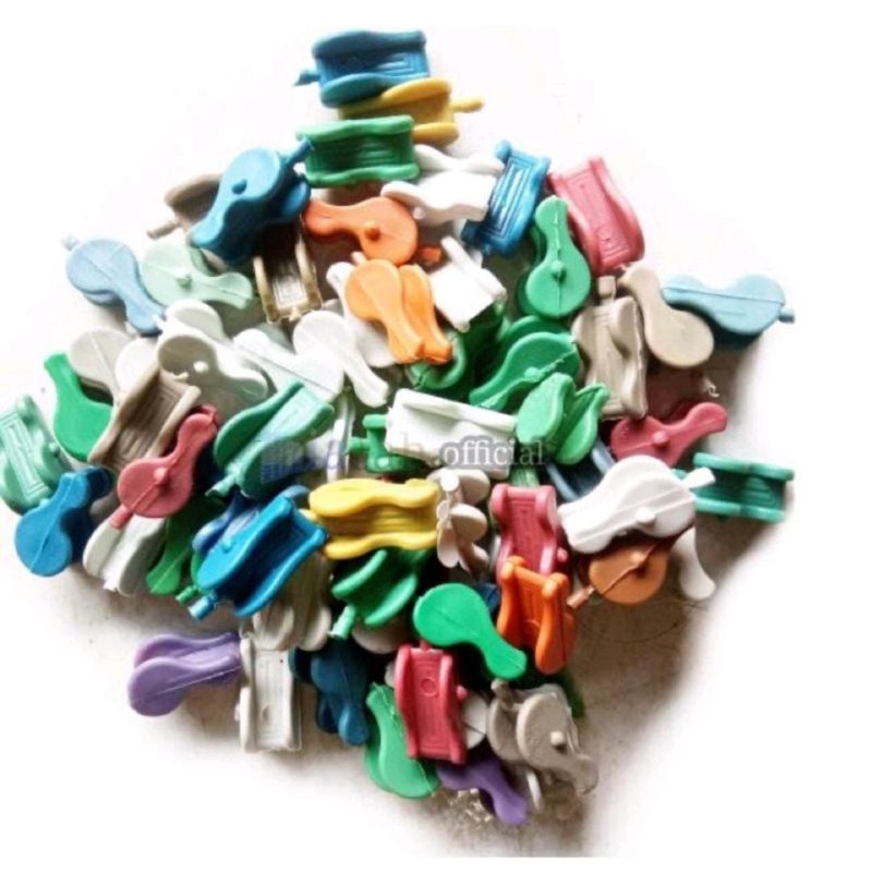Biji Bekel Plastik dapat 6 Biji || Mainan Bekel Plastik
