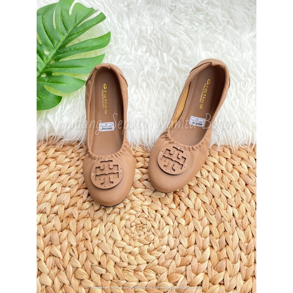 Gratica Sepatu Balet Wanita Flat Shoes Terbaru AP 80