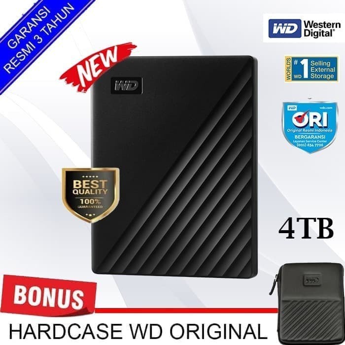 Harddisk External WD My Passport 4TB USB 3.0