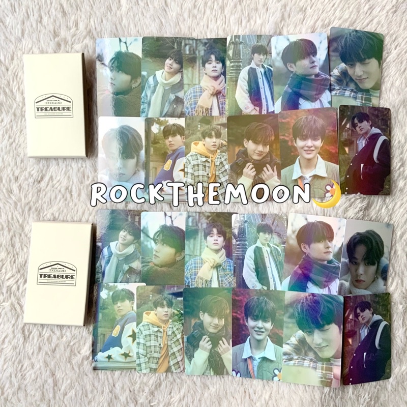 [READY STOCK] PC POB HOLO WEVERSE - TREASURE WELCOMING COLLECTION WINTER CAMP 2022 [POB WEVERSE HOLO