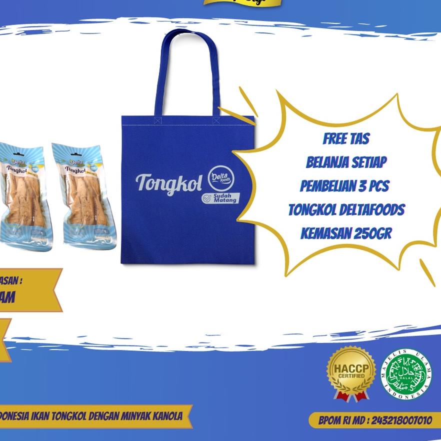 

Special - DeltaFoods - Ikan Tongkol Siap Saji Dengan Minyak Kanola 250gram Bundling 3