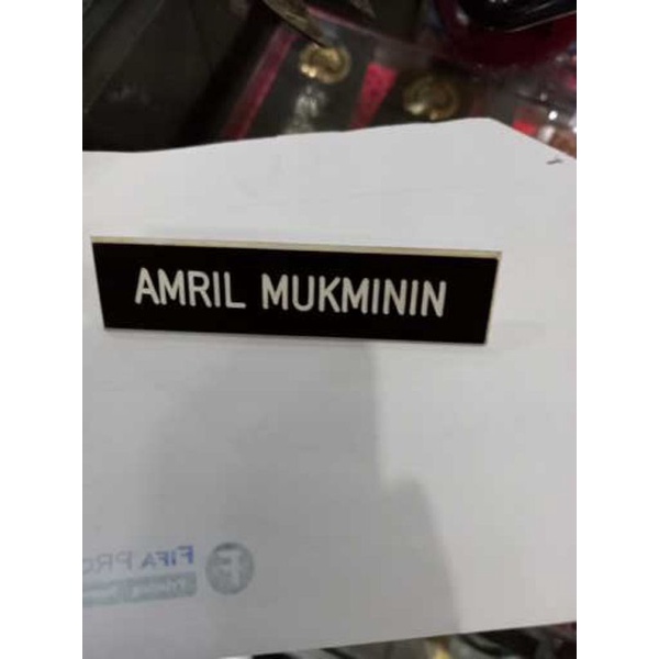 

papan nama pdh#name tag peniti