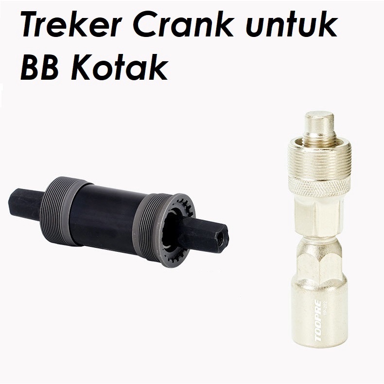 Treker Crank puller TOOPRE BB Kotak Octalink Ht1 topi kunci pembuka sepeda