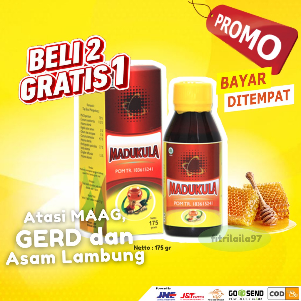 

Madu Lambung Herbal - Obat Khusus Lambung - Maag Akut Kronis - Obat Asam Lambung - Obat GERD Ampuh