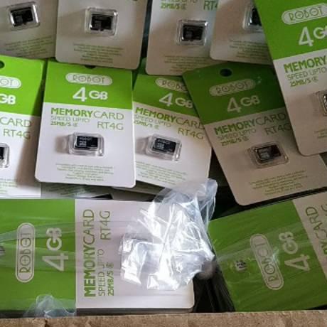 ֍ MEMORI memory micro sd ROBOT 4GB 4 gb 4giga 4 giga / 8G / 16G / 32G PACKING garansi resmi ORIGINAL