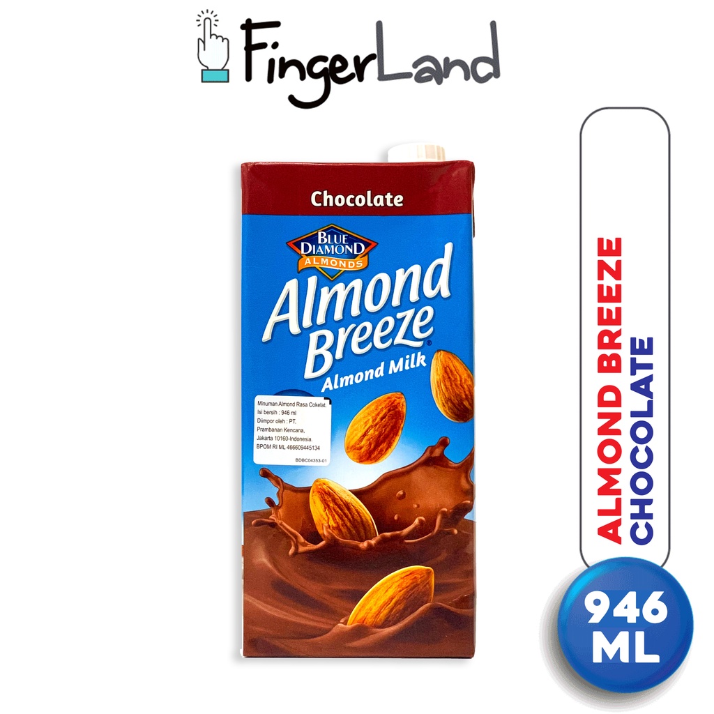 ALMOND BREEZE Almond Milk Chocolate 946 ml Susu Almond Rasa Cokelat