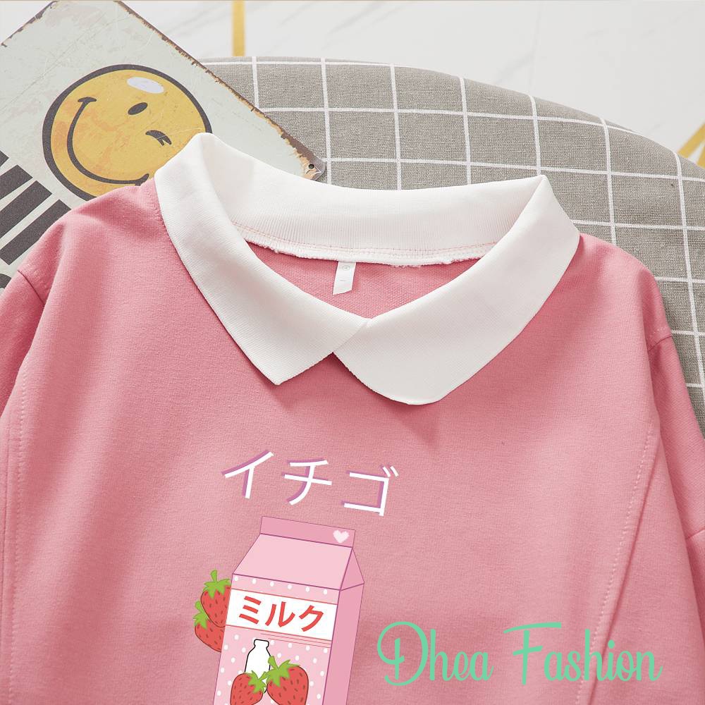 Sweater Kawaii Drink Japanese Limited Edition | Sweater Wanita Original Untitres | Dhea Fashion