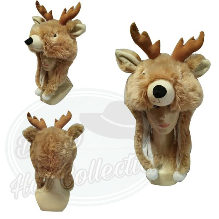 Topi Boneka Motif Rusa