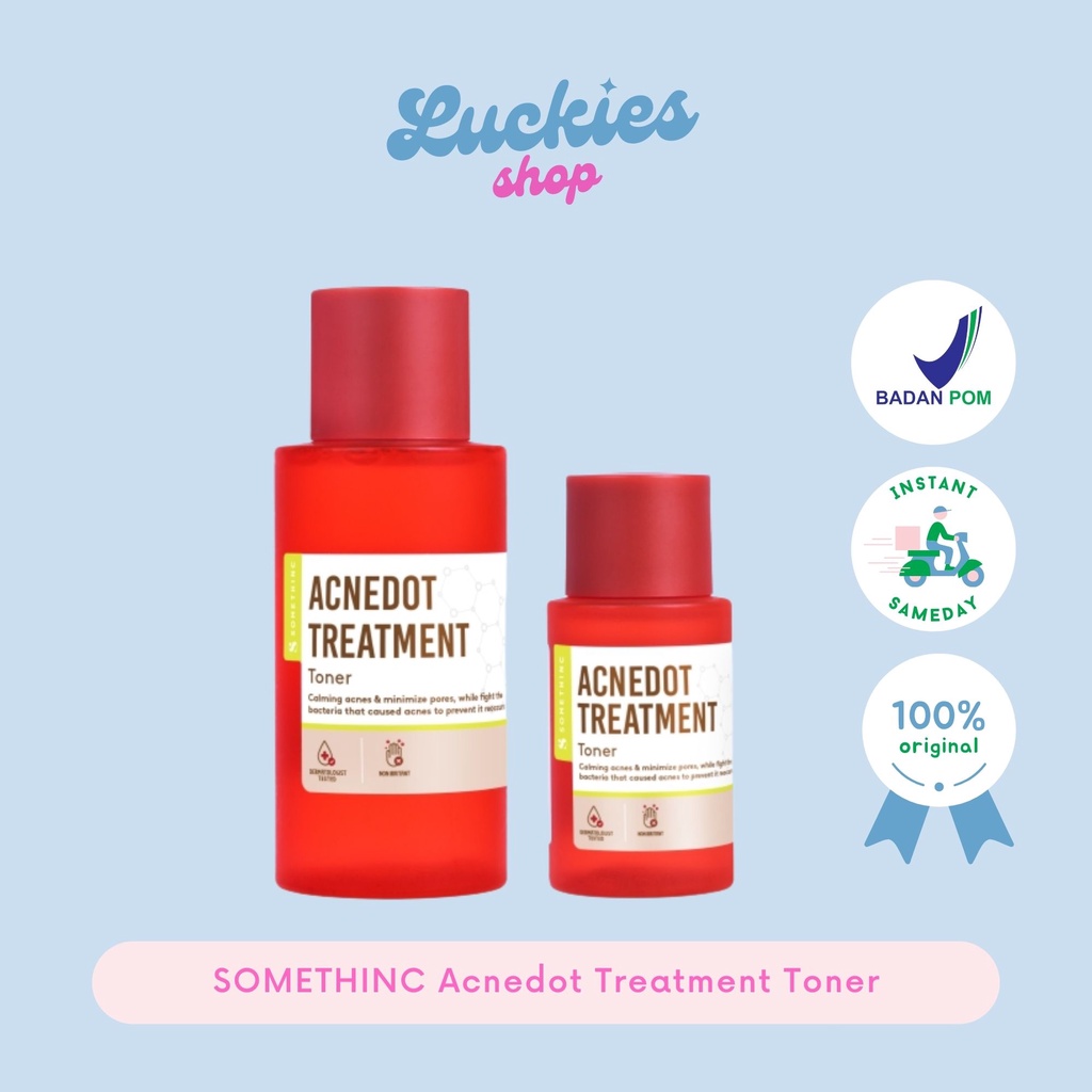 BPOM SOMETHINC ACNEDOT Treatment Toner Kulit Berjerawat Acne Toner Jerawat