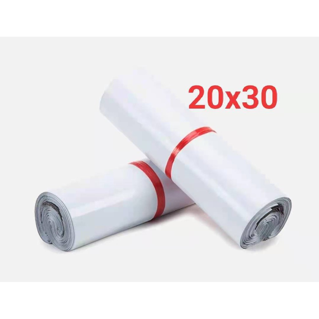 

TERMURAH ! POLYMAILER WARNA PUTIH UK 20X30