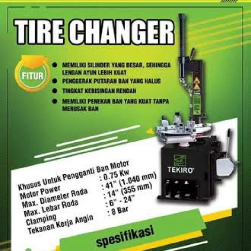 Tire changer Tekiro