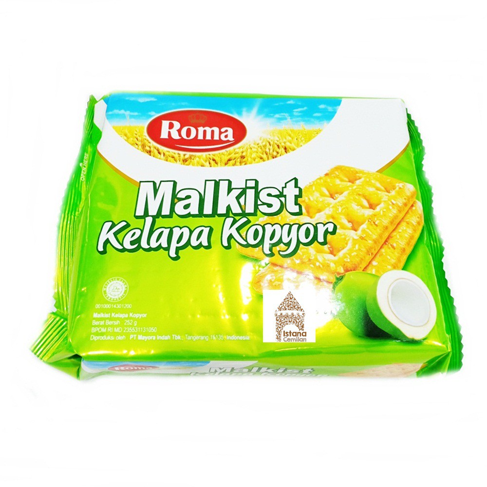 Roma Malkist Kelapa Kopyor Biskuit