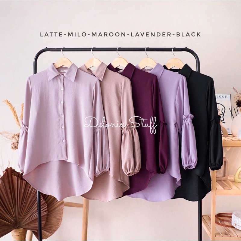 Olivia crinkle top