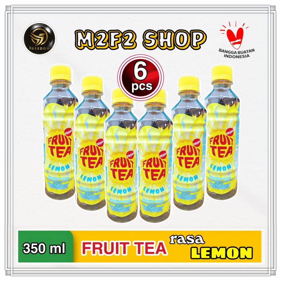

Fruit Tea Lemon Botol Pet - 350 ml (Kemasan 6 Pcs)